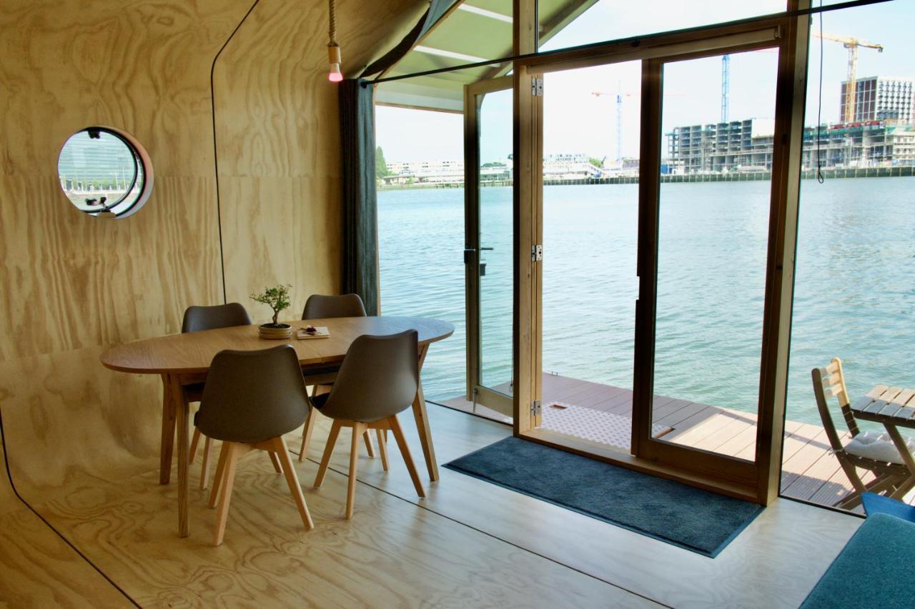 Vila Wikkelboat Nr1 At Floating Rotterdam Rijnhaven Exteriér fotografie